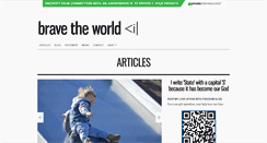 Desktop Screenshot of bravetheworld.com